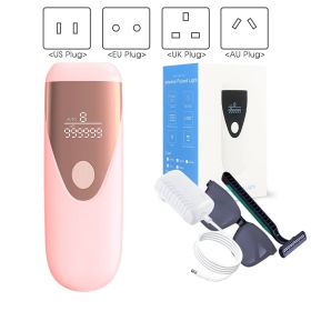 Bikinis IPL Hair Removal LCD Display Perm (option: Pink-With box-EU)