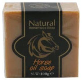 Tea Tree Sulfur Moist Moisturizing Facial Cleanser Sea Salt Soap (option: Horse oil)