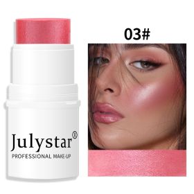 Lazy People High Gloss Makeup Rouge Pearl (option: 3 Style)