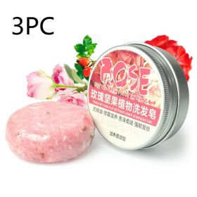 Ginger Skin Care Shampoo Conditioner Essential Oil Soap Nourishing (option: Rose 3PC)