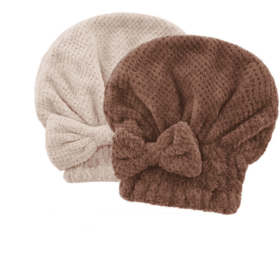 Women's New Water Absorbing Fast Drying Without Shedding Hair (option: Khaki Coffee)