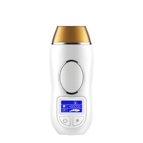 Home Painless IPL Laser Hair Removal Instrument (option: Gold blue screen-US)