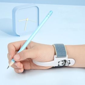 Anti Hook Wrist Orthotic Device Student's Pen Holding Posture (option: Blue A)