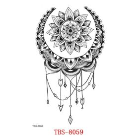 Waterproof Tattoo With Totem Characters (option: 8059)