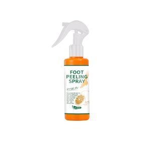 Exfoliate Feet Remove Dead Skin And Calluses Heel Elbow And Knee Care Spray (option: 100ml orange)