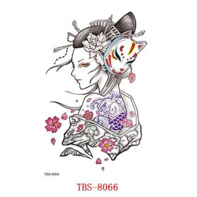 Waterproof Tattoo With Totem Characters (option: 8066)