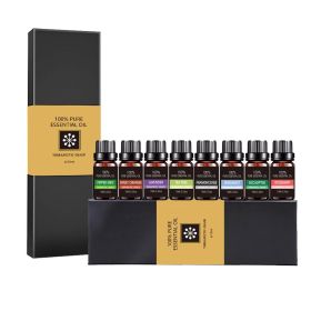 Organic Essential Oils Set Top Sale 100 Natural Therapeutic Grade Aromatherapy Oil Gift kit for Diffuser (option: Basil Essential Oil)