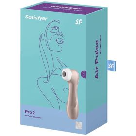 Satisfyer Pro Sucking Vibrators G Spot Couple Silicone Vibration Nipple Sucker Toys (option: Pro2)