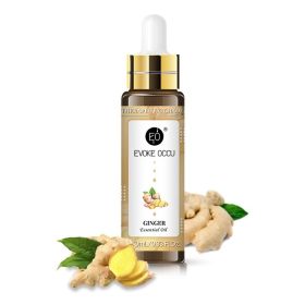 Rose Lavender Aromatherapy Essential Oil With Dropper 10ml (option: Ginger-10ML)