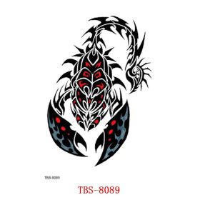Waterproof Tattoo With Totem Characters (option: 8089)