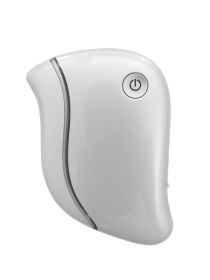 Constant Temperature Heating Color Light Vibration Face Massage Beauty Instrument (option: White-USB)