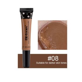 8-color Hose Concealer Concealer Repair Nourishing Liquid Foundation Dark Circles Pock Mark Cross-border (option: 08 Color)