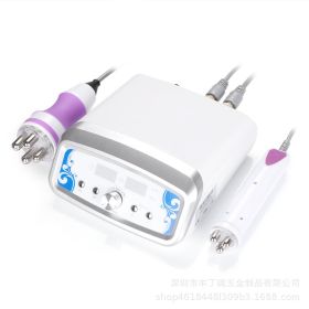 2 In 1 Three-pole Six-pole Home Radio Frequency Machine (option: White-EU)