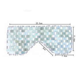 Jade Mask Beauty Beauty Is Warm And Comfortable (option: Light green 25X12cm)