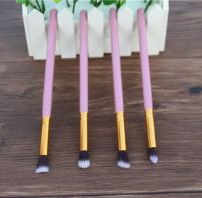 4Eye Shadow Brush Makeup Long Stick Medium (option: Pink gold)