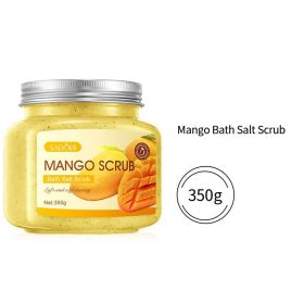 Fruit Bath Salt Scrub Cream Exfoliating Body Care (option: Mango Bath Salt Scrub)