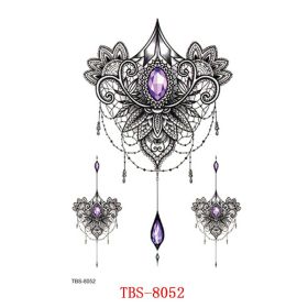 Waterproof Tattoo With Totem Characters (option: 8052)