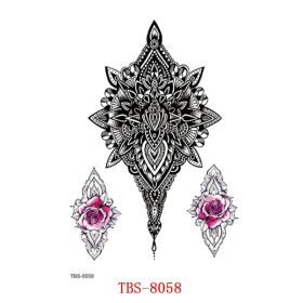 Waterproof Tattoo With Totem Characters (option: 8058)