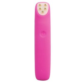 Eye Beautification Inductive Therapeutical Instrument Multi-Function RF Vibration Magic Wand Eye Beauty Massage Pen (option: Rose Pink)