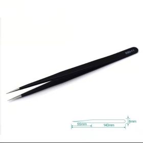 Stainless Steel Antistatic Pointed Tweezers (option: Style B)