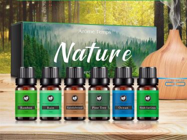 16 Theme Atmosphere Flameless Essential Oil Sets (option: Natural suit)
