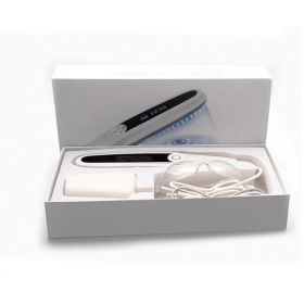 Phototherap UVB Phototherapy Instrument Ultraviolet-Lamp Home Vitiligo Psoriasis Treatment Laser (option: White-UK-110V)