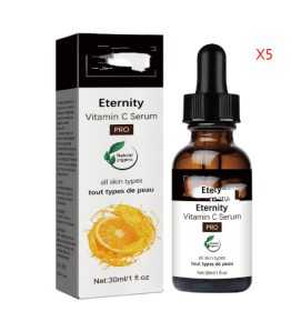 Vitamin C Serum Essence Fading Wrinkle Firming Skin Rejuvenation Moisturizing And Nourishing (option: 5pcs)
