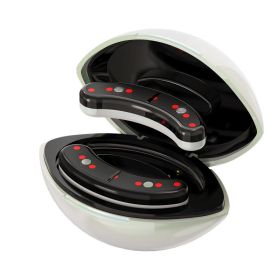 Eye Massage Beauty Removal Of Eye Bags, Dark Circles, And Eye Lines Eye Care Equipment (option: Shell White)