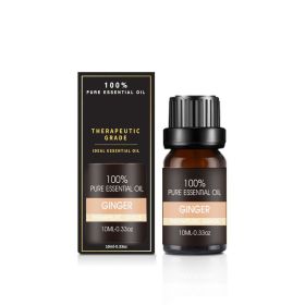 Organic Essential Oils Set Top Sale 100 Natural Therapeutic Grade Aromatherapy Oil Gift kit for Diffuser (option: Ginger essential oil)