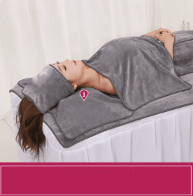 Towel Skin Management Pack Turban Absorbent Quick Dry Make Bed Queen Size (option: Elegant grey-Pillow towel 35x75cm)