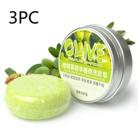 Ginger Skin Care Shampoo Conditioner Essential Oil Soap Nourishing (option: Olive 3PC)