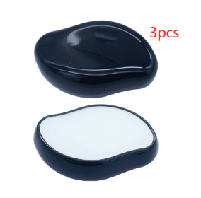 Crystal Physical Hair Eraser Painless Safe Epilator Easy Cleaning Reusable Body Beauty Depilation Tool (option: Black-3PCS)