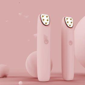 Eye Beautification Inductive Therapeutical Instrument Multi-Function RF Vibration Magic Wand Eye Beauty Massage Pen (option: Honey Orange)