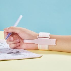 Anti Hook Wrist Orthotic Device Student's Pen Holding Posture (option: Pink A)