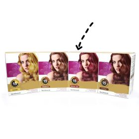 Color Agent Shampoo Convenient Plant (option: Red-A bag of 25ml)