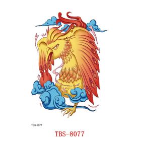 Waterproof Tattoo With Totem Characters (option: 8077)