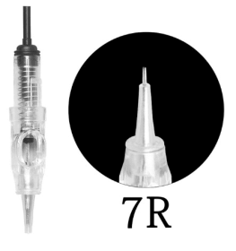 Tattoo One Word Machine Pen With Full Throw Needle (option: 7RL P-50PCS)