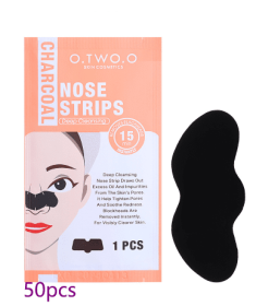 Tear Type Blackhead And Acne Removing Nose Patch To Clean Pores In T Area (option: Nasal patch-50pcs)