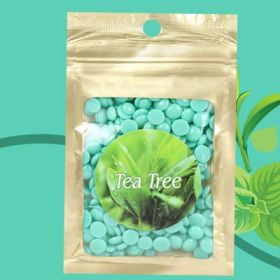Hairs Removal Wax Beans Painless Wax Bead Body Hairs Removal (option: Lake green)