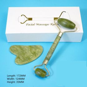 Jade Roller Physiotherapy Scraping Massage (option: Cardioidiron Small)