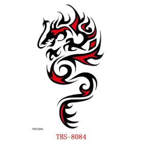 Waterproof Tattoo With Totem Characters (option: 8084)