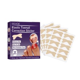 Home Fashion Elastic Toenail Correction Patch (option: Photo Color-100PCS)