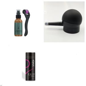 Powder Extension Thinning Thickening Hair Growth Set (option: L auburn-Packing set-25g)