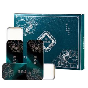 Lotus Pond Moonlight Perfume Body Balm Light Fragrance Portable Pocket Perfume Solid Balm (option: Box)