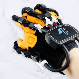 Stroke Hemiplegia Finger Rehabilitation Exercise Equipment (option: Left hand-XS-US)