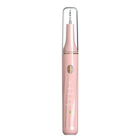 Oral Cleaning Ultrasonic Tooth Cleaner (option: Pink-Invisible)