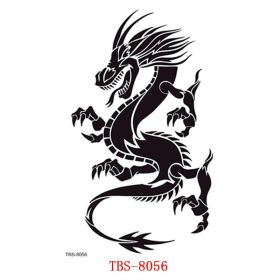 Waterproof Tattoo With Totem Characters (option: 8056)