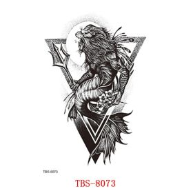 Waterproof Tattoo With Totem Characters (option: 8073)