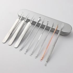 Stainless Steel Acne Needle Set (option: 9pcs set)