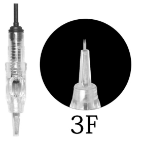 Tattoo One Word Machine Pen With Full Throw Needle (option: 3FP-50PCS)
